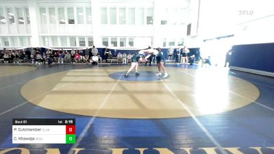 184 lbs Round Of 32 - Patrick Cutchember, Clarion vs Codei Khawaja, Michigan