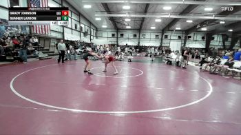 113 lbs Round 2 (8 Team) - Gunner Larson, Juab B vs Grady Johnson, Uintah B