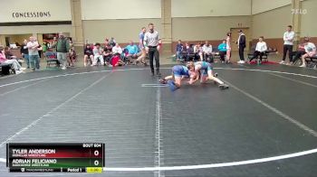 92 lbs Round 1 - Tyler Anderson, Ironclad Wrestling vs Adrian Feliciano, Darkhorse Wrestling