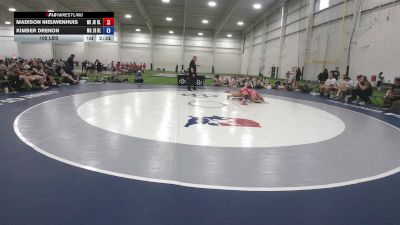 105 lbs Madison Nieuwenhuis, Michigan Blue vs Kimber Drenon, Missouri Blue