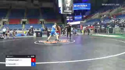 63 kg Rr Rnd 1 - Farrokh Safaeinejad, SWAT (Sheldon Wrestling Academy Training) vs Van Schmidt, MWC Wrestling Academy