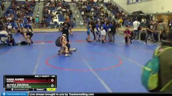 126 lbs Champ. Round 1 - Alyssa Equihua, Vista Murrieta High School vs Hana Ahmed, Downey