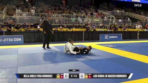 Laís Sobral De Macedo Rodrigues vs Bella Janelle Vera Rodriguez 2025 Pan Kids Jiu-Jitsu IBJJF Championship