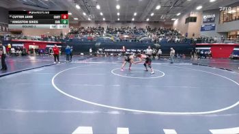 165 lbs Round 3 - Kingston Sikes, Carl Albert vs Cutter Jahn, Conroe Caney Creek