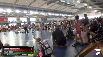 70 lbs Semis & 1st Wb (8 Team) - Kylie Ross, BMM Cornbread Crushers vs Carey Wesolowski, Not Plain Janes