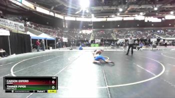 138 lbs Champ. Round 3 - Carson Exferd, Nampa vs Tanner Piper, Post Falls