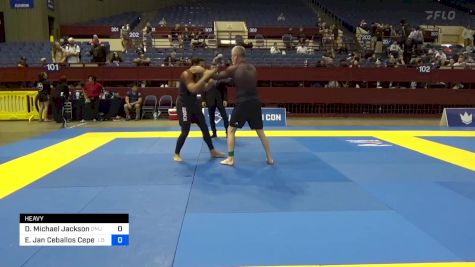 David Michael Jackson vs Erick Jan Ceballos Cepeda 2024 Pan IBJJF Jiu-Jitsu No-Gi Championship