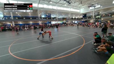 138 lbs Champ. Round 3 - Jeremiah Hayes, Unattached vs Leonidas Giatis, Unattached