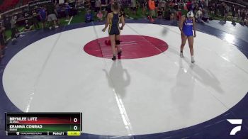 125 lbs 1st Place Match - Keanna Conrad, Idaho vs Brynlee Lutz, Alaska