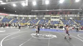 106 lbs Consi Of 4 - Eloy Martinez, La Gente WC vs Justice Espinoza, GJ Central