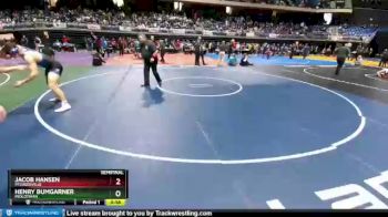 5A - 195 lbs Semifinal - Jacob Hansen, Pflugerville vs Henry Bumgarner, Midlothian