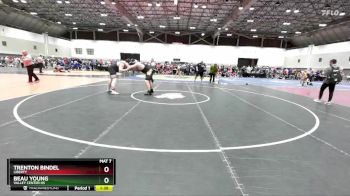 285 lbs Champ. Round 3 - Beau Young, Valley Center HS vs Trenton Bindel, Liberty