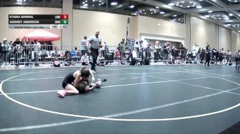 64 lbs Round Of 16 - Kyara Barral, Lawc vs Audrey Amerson, Shootbox WC