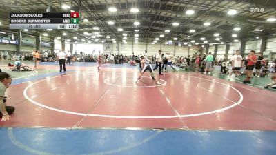 135 lbs Round Of 32 - Jackson Scoles, Donahue Wrestling Academy - MS vs Brooks Burmeister, All American Wrestling Club - MS