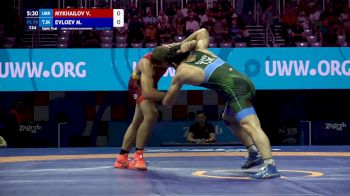 79 kg 1/8 Final - Vasyl Mykhailov, Ukraine vs Magomet Evloev, Tajikistan