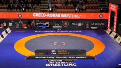 60 kg Bronze - Max Black, USA vs Suner Konunov, UWW