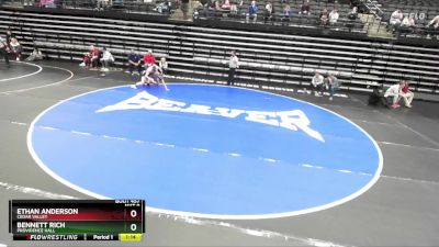 129 lbs Cons. Round 3 - Bennett Rich, Providence Hall vs Ethan Anderson, Cedar Valley