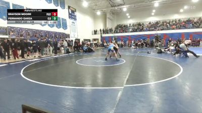 138 lbs Cons. Round 2 - Brayson Moore, Post Falls vs Fernando Garza, Caldwell