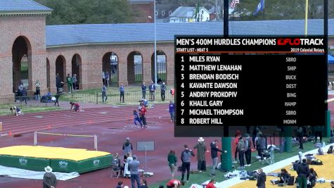 Men's 400m Hurdles Championship, Heat 5