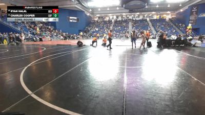 106 lbs Cons. Round 7 - Ryan Halal, Bergen Catholic vs Charles Cooper, Loyola Blakefield