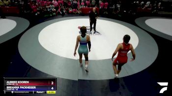 135 lbs Round 3 (16 Team) - JULISSA GONZALEZ, KCWA-FR vs Aeryn Cox, SAWA-FR