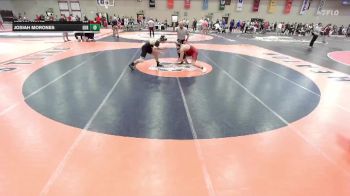 184 lbs Champ. Round 1 - Justin Wirtz, Coe vs Josiah Morones, Eureka