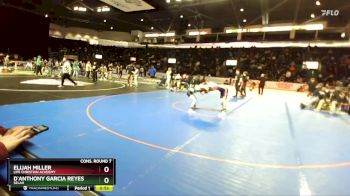 113 lbs Cons. Round 7 - Elijah Miller, Life Christian Academy vs D`Anthony Garcia Reyes, Selah