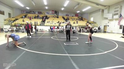 145 lbs 3rd Place - Riley Woods, Salina vs Emma Branchcomb, Wagoner