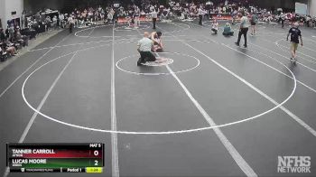 3A 160 lbs Quarterfinal - Lucas Moore, Wren vs Tanner Carroll, Aynor