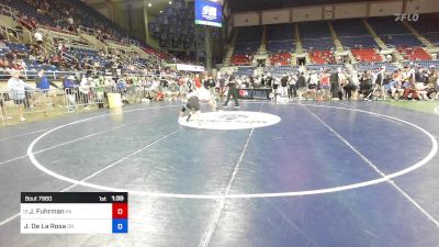 113 lbs Cons 16 #2 - Jax Fuhrman, PA vs Jorge De La Rosa, OR