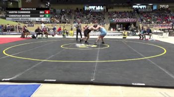 285 lbs Champ. Round 1 - Austin Cummings, Union County vs Christian Brown, Cooper