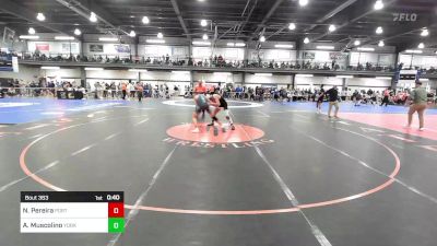 152 lbs Consi Of 32 #2 - Nicholas Pereira, Port Chester vs Anthony Muscolino, Yorktown