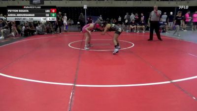 130 lbs Final - Peyton Segata, Langhorne vs Aisha Abdussamad, Egg Harbor Twp