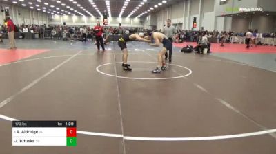 170 lbs Round Of 64 - Andy Aldridge, VA vs Jacob Tutuska, NY