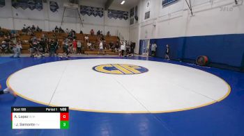 90 lbs Champ. Round 1 - Jalon Samonte, Fremont Warriors vs Aaden Lopez, Daniel Cormier WA