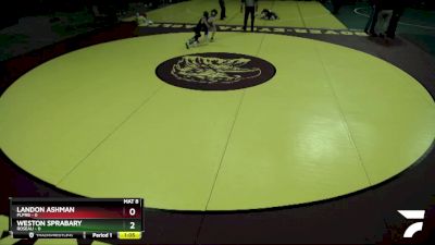 85 lbs Semis (4 Team) - Weston Sprabary, Roseau vs Landon Ashman, PLPRB