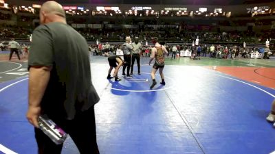 160 lbs Semifinal - Mason Caveng, American MMAW vs Jagger Ciofalo, Scorpions