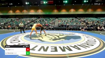 157 lbs Quarterfinal - Warren Carr, Wyoming vs Alex Ramirez, UNATT-Grand View