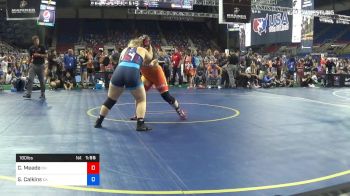 180 lbs Cons 4 - Cheyenne Meade, Ohio vs Sam Calkins, California