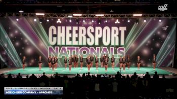 ACE Cheer Company - Apaches [2026 L3 Junior - Flex - Medium Day 2] 2026 CHEERSPORT National All Star Cheerleading Championship