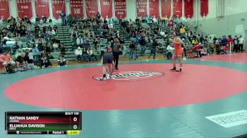 215 lbs Champ. Round 1 - Elijahua Davison, Rifle vs Nathan Sandy, Legend