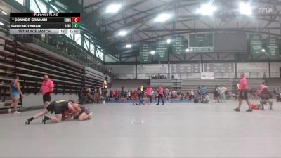 146-149 lbs 1st Place Match - Connor Graham, Metamora vs Gage Rothman, Kodiak Attack