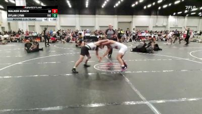 126 lbs Round 3 (4 Team) - Dylan Lynn, Fuller Wrestling Center vs Walker Bunch, Refinery Wrestling