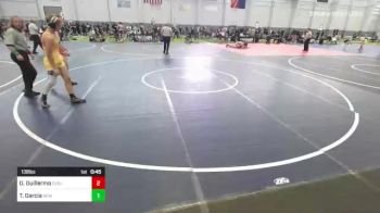 138 lbs Quarterfinal - Dylan Guillermo, Cvbjj vs Tatum Garcia, New Mexico Bad Boyz
