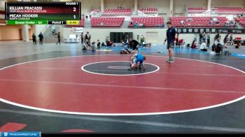 50-53 lbs Round 1 - Micah Hooker, North Carolina vs Killian Fracassi, Team Atlas North Wrestling