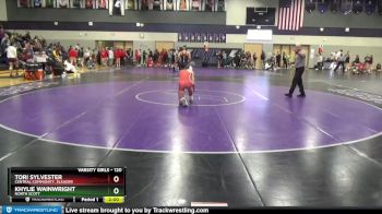 120 lbs Semifinal - Tori Sylvester, Central Community, Elkader vs Khylie Wainwright, North Scott