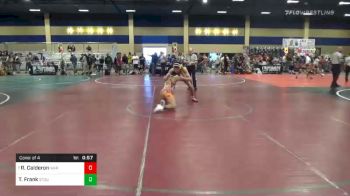 Match - Ruben R Calderon, W4R Training Center. vs Taeoma Frank, Stout Wrestling Academy