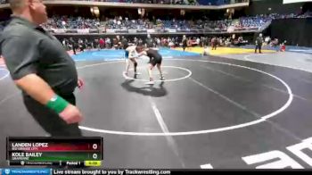 5A - 145 lbs Cons. Round 2 - Landen Lopez, Rio Grande City vs Kole Bailey, Grapevine