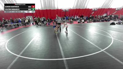 12U Boys - 82 lbs Champ. Round 1 - Colten DeMarco, Wisconsin vs Aaron Bartnick, Team Nazar Training Center