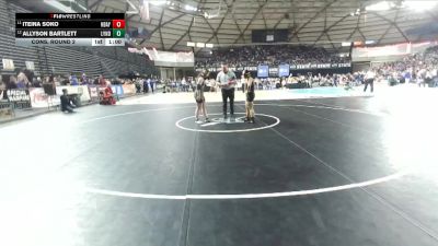 Girls 2A 155 lbs Cons. Round 2 - Iteina Soko, Hudson`s Bay (Girls) vs Allyson Bartlett, Lynden (Girls)